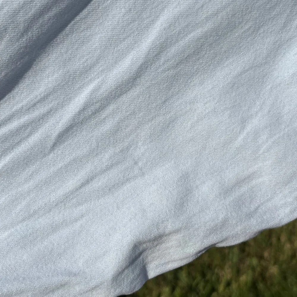 We The Free People Ruffles And Denim Shirt Size M - Picture 9 of 13